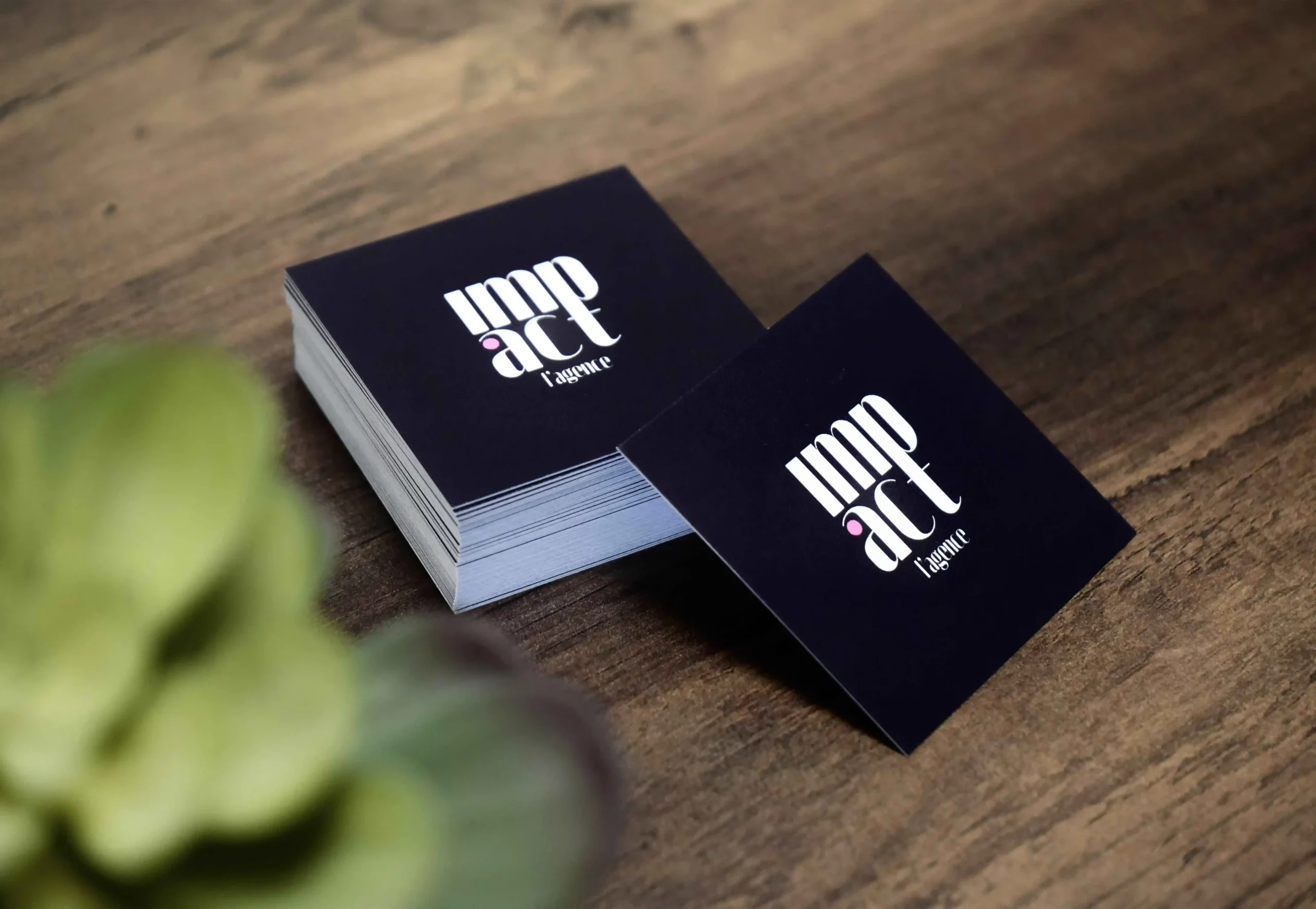 Branding & identité visuelle agence digitale impact caen